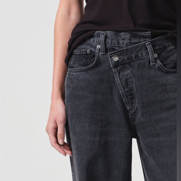 AGOLDE Criss Cross Upsized Jean in Shambles Women’s Size 29 - Picture 3 of 7